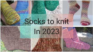 10 Free Sock Knitting Patterns to Knit this year [upl. by Ehsiom503]