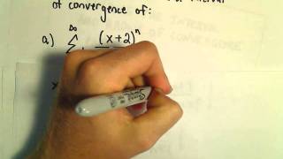 Interval and Radius of Convergence for a Series Ex 4 [upl. by Alpert]