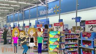 Childish Dad wears diapers at Walmart [upl. by Ciel229]