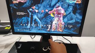 Hitbox Crossup in Tekken 7 or I cant do electrics so heaven help me [upl. by Ludovico434]