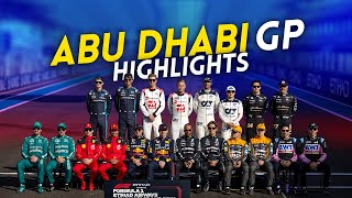 ABU DHABI GP highlights  F1 behind the scenes [upl. by Kruter]