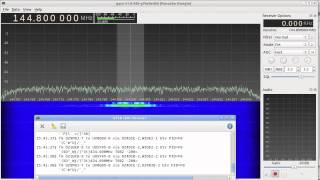 APRS reception with Funcube Dongle and Gqrx [upl. by Jedd]