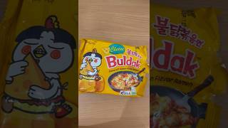 Trying samyang buldak ramen for the first time🍜 koreanramen buldakramen buldaknoodles [upl. by Aikaj]