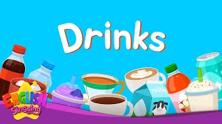 Kids vocabulary  Drinks  Learn English for kids  English educational video [upl. by Teodoro]