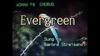 02453 Evergreen Barbra Streisand  금영 노래방KumYoung 코러스 3000 [upl. by Avirt347]