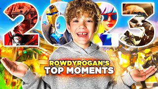 BEST OF ROWDYROGAN 2023 TOP MOMENTS [upl. by Attelra]