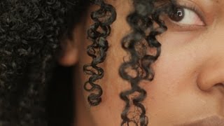 How To Define Natural Curls for Kinky Curly Hair Tutorial [upl. by Aneret395]