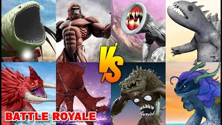 Hybrid Monsters Battle Royale  SPORE [upl. by Rehposirhc]