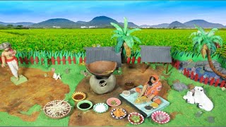 Cooking Miniature Chaumin in a Tiny Kitchen 🍜👩‍🍳  Miniature Cooking Bites with Rai [upl. by Aryas591]