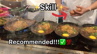 STREET FOOD IN MALAYSIA SIZZLING YEE MEE RECOMMENDED [upl. by Noved]