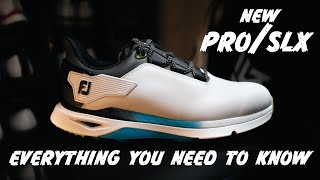 NEW FootJoy PROSLX  PROSLX Carbon  EVERYTHING You Need to KNOW  Media Day VLOG [upl. by Aihppa]