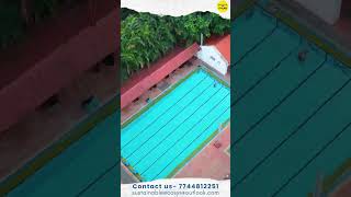 Commercial Solar Power System Installation  Rooftop Solar PV System  Drone View [upl. by Philender]