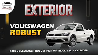 Exterior 2021 Volkswagen Robust Pick Up Truck 16L 4 Cylinder [upl. by Ottavia973]