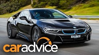 BMW i8 Review  First Drive [upl. by Ordisi]