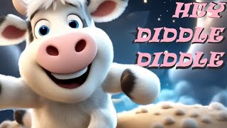 Hey Diddle Diddle  In different styles  Nursery rhymes and kids songs [upl. by Nehr695]