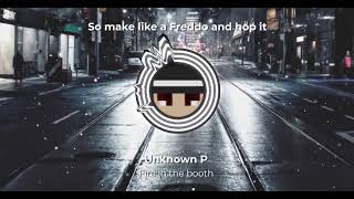 Unknown P  Fire in the Booth Riding Round in a Rover Lyric Video [upl. by Odranreb]