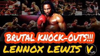 10 Lennox Lewis Greatest Knockouts [upl. by Traggat]