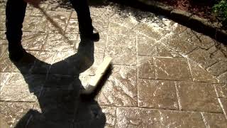 How to clean efflorescence and restore my pavers with Gator Efflorescence Cleaner [upl. by Crista]