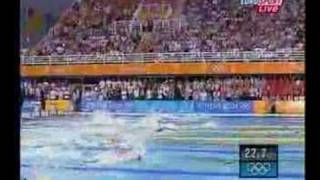 100 Freestyle Athens 2004 [upl. by Adnavoj]