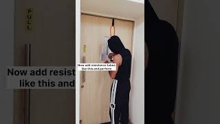 How to do decline chest press with resistance band chest homeworkout youtube shorts fitness [upl. by Phillis]