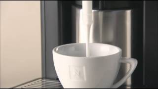 NESPRESSO CS20Cappuccinopreparationmov [upl. by Leary]