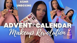 MAKEUP REVOLUTION ADVENT CALENDAR 2024 🎁 ASMR [upl. by Severen]