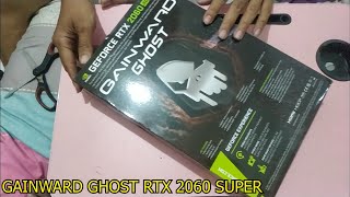 Unboxing Gainward Ghost RTX 2060 Super [upl. by Aerua]