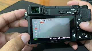 Cara setting sony a6400 untuk video Picture profile slog3 [upl. by Sheffie]