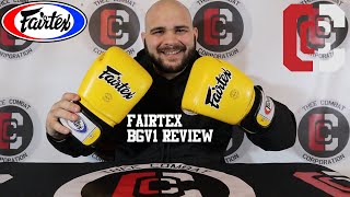 Fairtex BGV1 Universal Training Gloves Review [upl. by Casar]