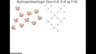 Intermolekylære bindinger [upl. by Jaquenette]