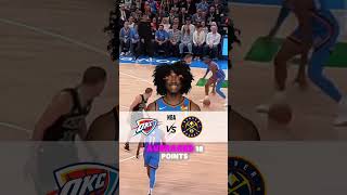 OKC VS NUGGETS nba basketball nugets sportsbetting okc nbatips australia [upl. by Rebeca765]