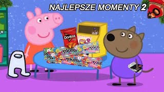 Świnka Peppa PRZERÓBKA  🐷 Śmieszne Momenty 2 🐷 [upl. by Strauss237]