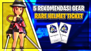 5 Rekomendasi Gear Dari Rare Helmet Ticket  Lost Saga Origin 41 [upl. by Alys]