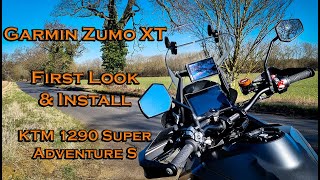 First Look amp HardWiring Garmin Zumo XT  1290 KTM Super Adventure S [upl. by Allisirp911]