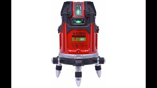 FUTECH Procross 80 DS Green cross line laser [upl. by Anaujnas661]