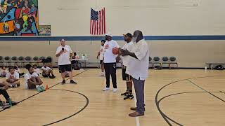 HoopsAfterDarkKeith Lilly Speaking Real Talk to our Community Kids [upl. by Rosio]