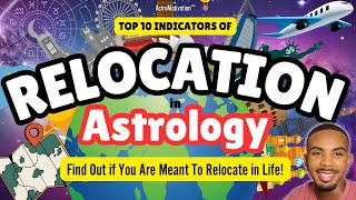 RELOCATION in Astrology🧭📍 Are You Meant To Find Success amp Happiness Far From Home 🗺️✈️astrology [upl. by Aleciram]