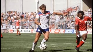 Glenn Hoddle THE ENGLISH ARCHITECT Best Goals amp Skills [upl. by Bullivant161]