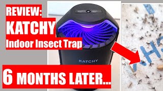 REVIEW KATCHY Indoor Insect Trap  6 MONTHS LATER [upl. by Laughlin]