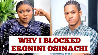 Nollywood Actress Ruth Kadiri Reveal Why She Blocked Eronini Osinachi On Instagram amp Watsapp For [upl. by Enerod]