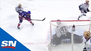 Top NHL Prospect Tim Stutzle Career Highlights With Mannheim [upl. by Itnahsa]