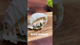 Viral Anupama style Keto Burger youtubeshorts ketoburger itseasyampyummycooking [upl. by Anirdua]