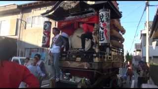 2013 雄踏息神社祭典 浅羽館車 [upl. by Ontine]