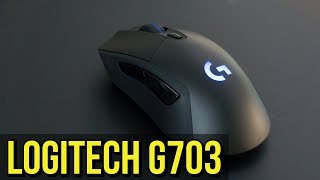 ✅ Logitech G703 Gaming Mouse Review [upl. by Anayra668]