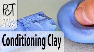 How To Condition Polymer Clay By Hand Without Any Tools [upl. by Eenet]