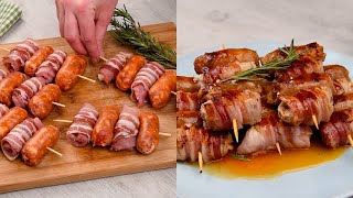 Involtini di carne con ripieno di pancetta il secondo piatto veloce ma dal gusto unico [upl. by Baird]