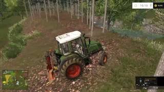 Getting wood ready for chipping  Knaveswell Farm Extended  Farming Simulator 2015  Episode 1 [upl. by Ashjian]