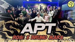 APT  ROSÉ amp Bruno Mars  ZUMBA FITNESS  DANCE  2024 [upl. by Westerfield]