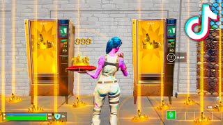 Testing TikTok Hacks to get BANNED in Fortnite [upl. by Slifka]