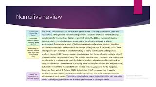 Systematic literature Review and MetaAnalysis workshop on 23012021 part 1 [upl. by Koball248]